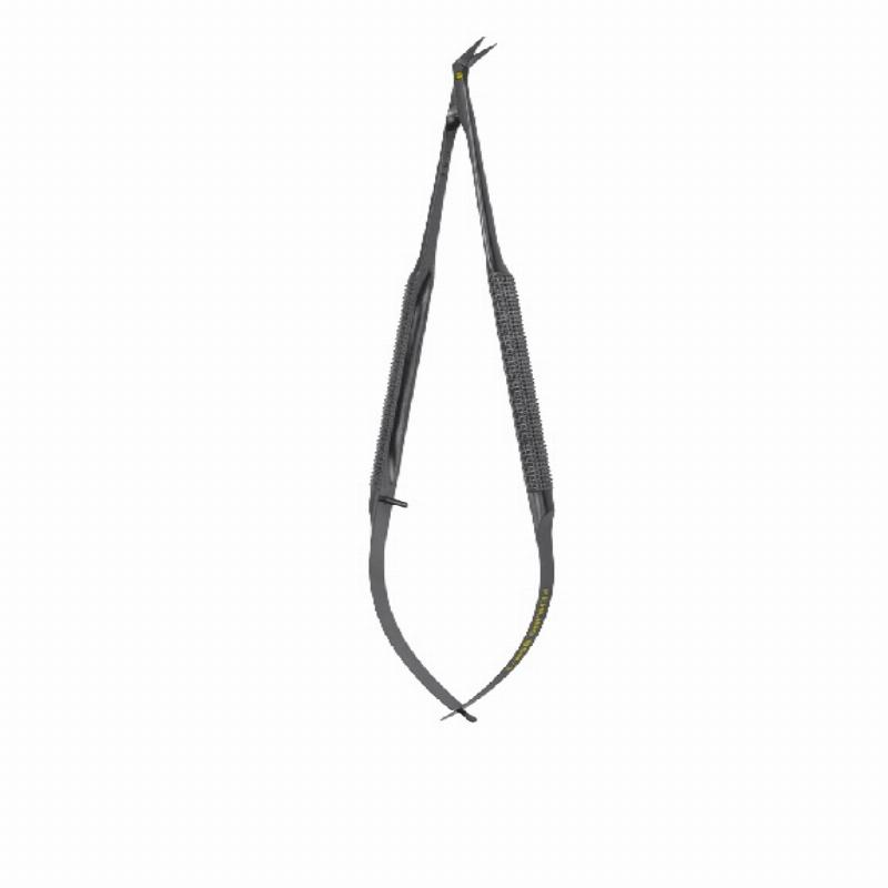 Ножиці, хірургічні, мікро, "Ceramo", "Rondo", прямі, зубчасті, кінчик 14 мм, загальна довжина 150 мм. FEHLING INSTRUMENTS GmbH & Co. KG